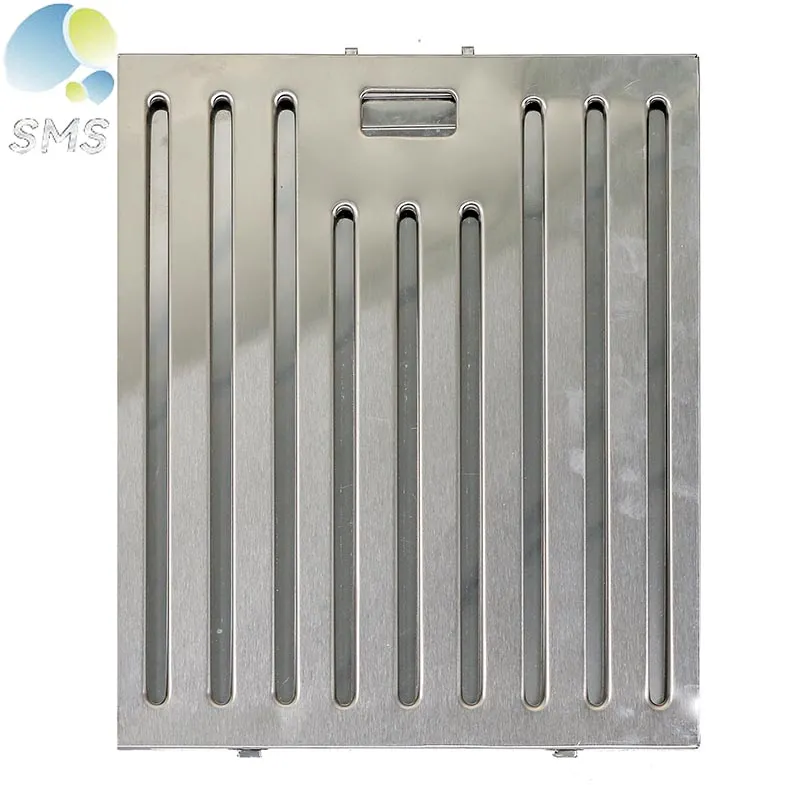 Roostevabast terasest võrgust rasvafiltrid